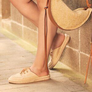 NEW DOLCE VITA Hatie Flats in natural raffia for women 1125 3T2